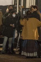 Millie Bobby Brown and Henry Cavill - "Enola Holmes 2" Set in London 11/17/2021