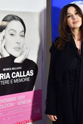 Monica Bellucci - Goldoni Theater Maria Callas in Venice 11/25/2021