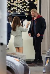 Natalie Portman and Chris Hemsworth - "Thor: Love and Thunder" Set in LA 11/01/2021