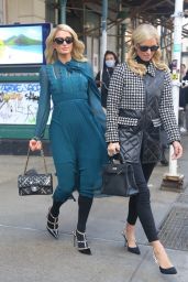 Nicky Hilton and Paris Hilton - Out in New York 11/03/2021