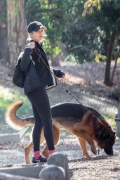Nicole Richie and Joel Madden - Take Their Dogs For a Walk in LA 11/27/2021