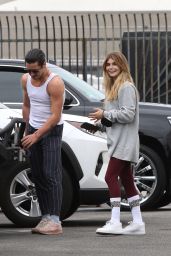 Olivia Jade Giannulli at the DWTS Parking Lot in LA 10/31/2021