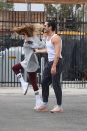 Olivia Jade Giannulli at the DWTS Parking Lot in LA 10/31/2021
