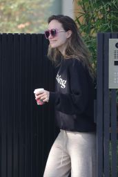 Olivia Wilde in Comfy Outfit -  LA 11/17/2021