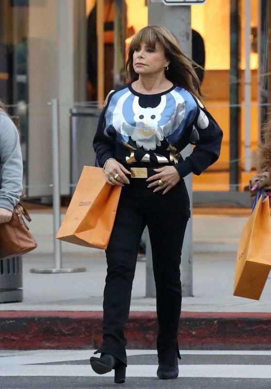 Paula Abdul - Films a Commercial on Rodeo Drive in Beverly Hills 11/09/2021