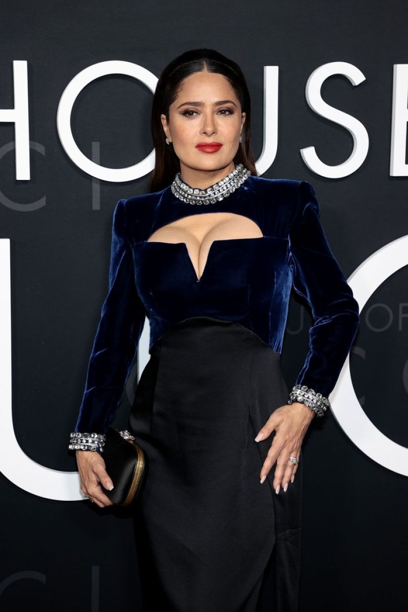 Salma Hayek – “House Of Gucci” Premiere in New York • CelebMafia