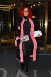 Saweetie - Out to NBC for SNL Rehearsals in New York 11/18/2021