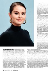 Selena Gomez - Entrepreneur magazine December 2021 Issue