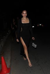 Shanina Shaik – Arrives at Paris Hilton’s Wedding Party in Beverly Hills 11/13/2021