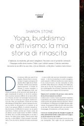 Sharon Stone - Natural Style Italy November 2021 Issue