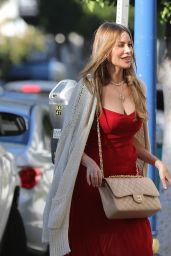 Sofia Vergara Street Style - The Henry in West Hollywood 11/23/2021