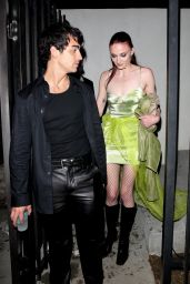 Sophie Turner and Joe Jonas - Leaving a Halloween Party in LA 10/31/2021