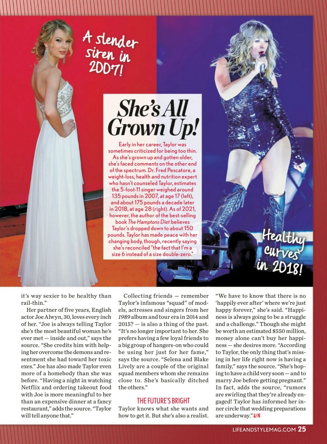 Taylor Swift - Life & Style Weekly Magazine 12 06 2021 Issue • Celebmafia