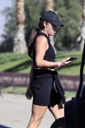 Teddi Mellencamp at an Equestrian Competition in Thermal 11/11/2021