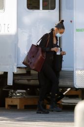 Thandie Newton - "Westworld" Season 4 Set in Los Angeles 11/23/2021