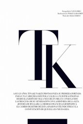 Tina Kunakey - Harper’s Bazaar Spain December 2021 Issue