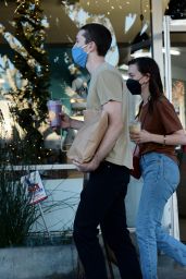 Victoria Pedretti With Dylan Arnold - Out in Los Angeles 11/13/2021