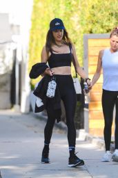 Alessandra Ambrosio in Workout Outfit - Beverly Hills 11/30/2021