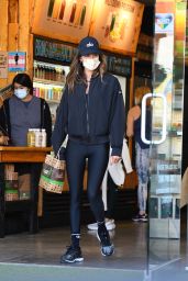 Alessandra Ambrosio in Workout Outfit - Beverly Hills 11/30/2021