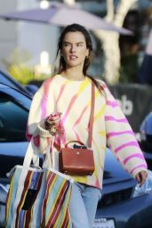 Alessandra Ambrosio - Shopping on Montana Avenue in Santa Monica 12/19/2021