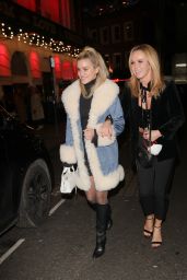 Amanda Holden and Ashley Roberts at Moulin Rouge in London 12/14/2021