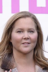 Amy Schumer Wears a Plaid Coat - New York 12/04/2021