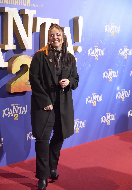 Andrea Compton – “Sing 2” Premiere in Madrid
