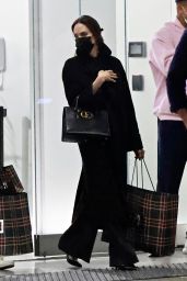 Angelina Jolie - Christmas Shopping at Fred Segal in West Hollywood 12/18/2021