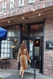 Blanca Blanco at The Doughroom Italian Restaurant in LA 12/15/2021