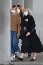 Cara Delevingne and Sienna Miller at JFK Airport in NYC 12/30/2021