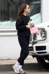 Cara Santana in Cozy Sweats and New Balance Sneakers - West Hollywood 12/13/2021