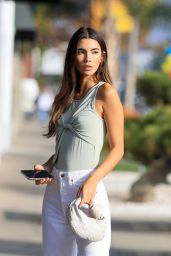 Cindy Mello - Leaving Blue Bottle Cafe in West Hollywood 12/16/2021