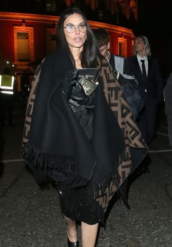 Demi Moore - Fashion Awards 2021 Afterparty at Chiltern Firehouse in London 11/29/2021