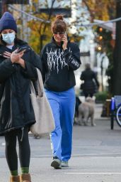 Helena Christensen - Out in New York 12/10/2021