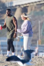 Iskra Lawrence -"Vital Proteins" Commercial Set in Santa Monica 12/12/2021
