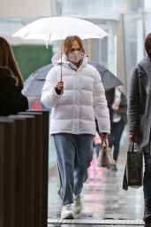 Jennifer Lopez - Christmas Shopping at the Westfield Mall in LA 12/23/2021