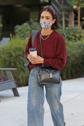 Jessica Alba - Leaving Her Office in LA 12/15/2021