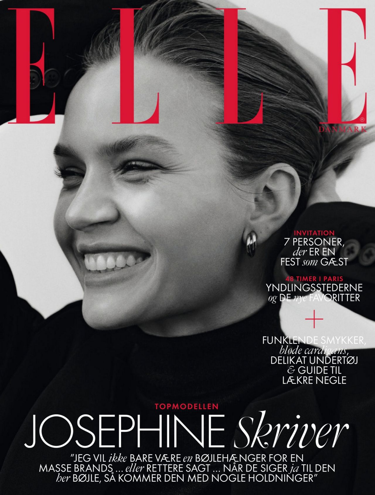 Josephine Skriver - ELLE Denmark December 2021 Issue • CelebMafia