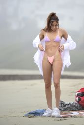 Kelly Kelly in a Bikini - Photoshoot at a Beach in California 12/19/2021