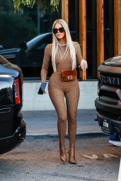 Khloe Kardashian at JOEY in Woodland Hills 11/10/2021