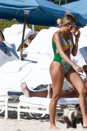 Khloe Terae on the Beach in Miami 12/26/2021
