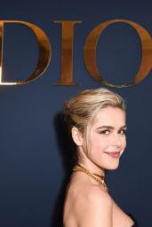 Kiernan Shipka – Dior Beauty Celebrates J’adore With Holiday Dinner in West Hollywood 12/14/2021
