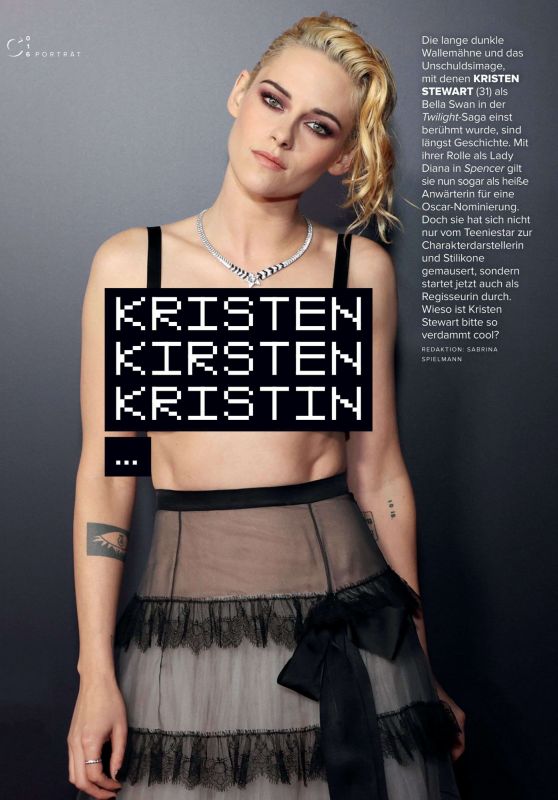 Kristen Stewart - Miss Magazine Winter 2021 Issue