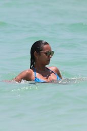 Lais Ribeiro in a Bikini on the Beach in Miami 05/28/2021