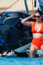 Lauren Silverman on a Yacht in Barbados 12/03/2021