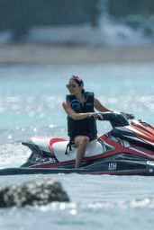Lauren Silverman - Ride on Jet Skis in Barbados 12/04/2021