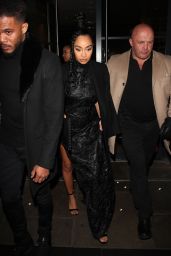 Leigh-Anne Pinnock – Little Mix Arrive at a Hotel in London 11/30/2021