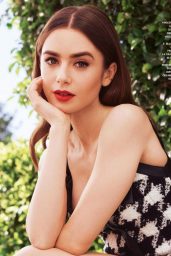 Lily Collins - Cleo Magazine (Malaysia) April 2014 Cover • CelebMafia