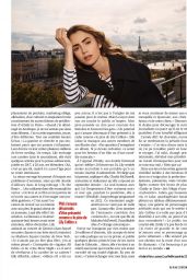 Lily Collins - Paris Match 12/16/2021 Issue