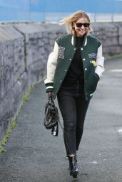 Louise Redknapp Street Style - Plymouth 12/04/2021